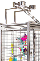 Prevue Pet Products Small Stainless Steel Bird Cage-Bird-Prevue Pet Products-PetPhenom