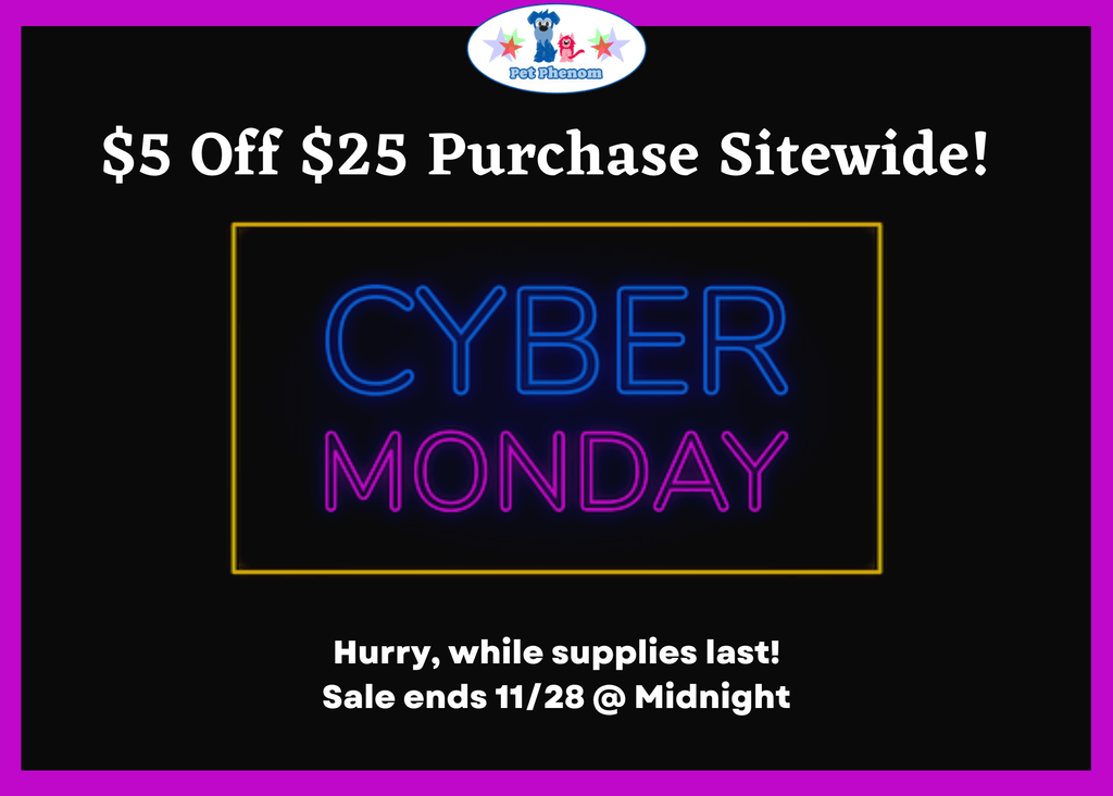 Cyber Monday Sale: Save $5 Off $25 purchase