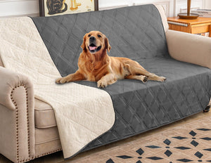 Waterproof Dog Bed Cover Pet Blanket with Anti-Slip Back