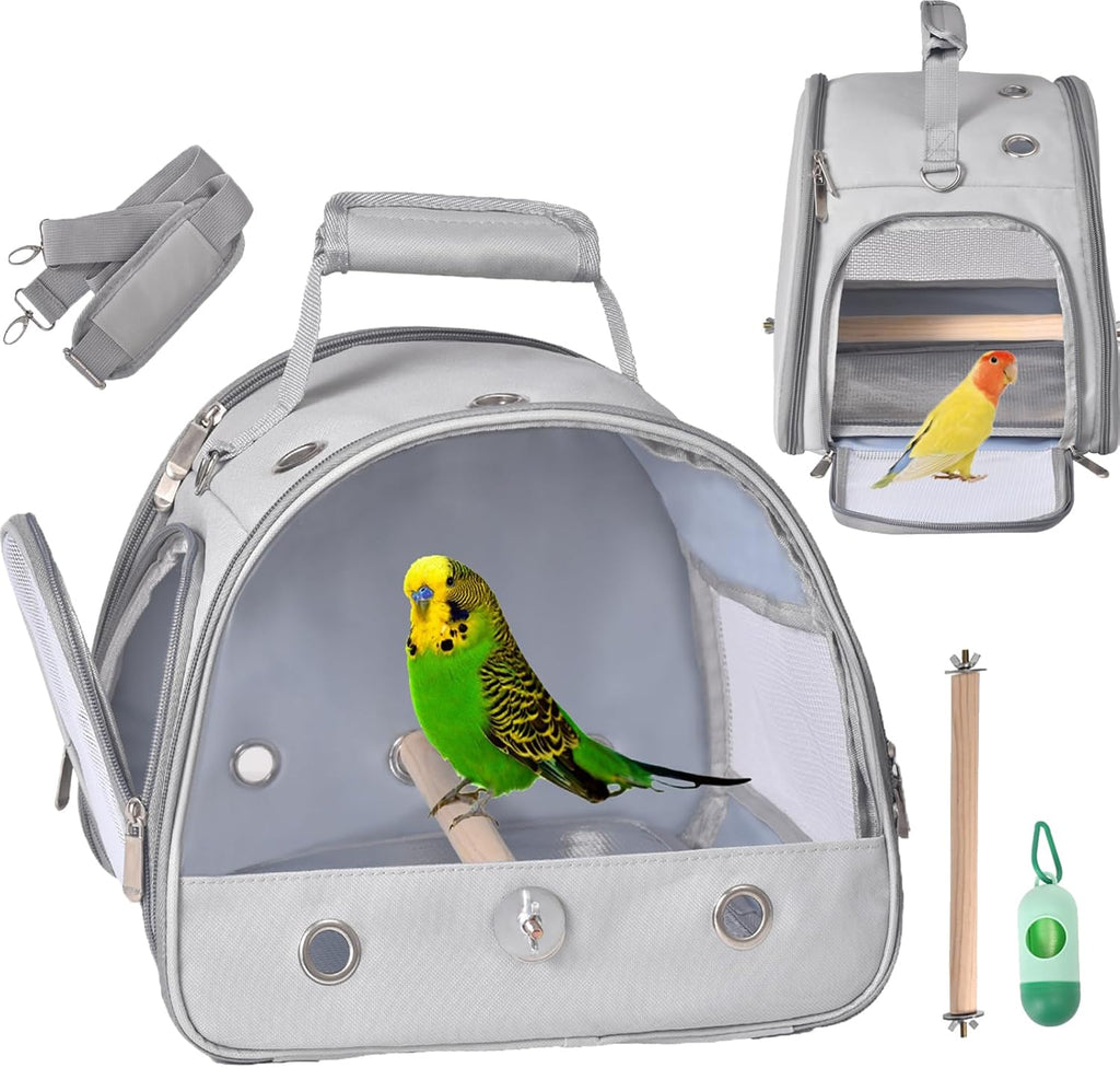 This Bird Carrier Travel Cage with Stand is just $8.49 from $16.98 today!