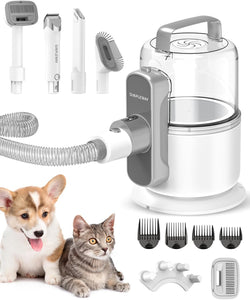 Pet Grooming Vacuum, 6 in 1 Dog Grooming Kit**Lightning Deal**