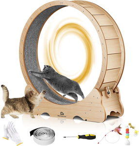 Cat Wheel, 45" XL Large Cat Exercise Running Wheel