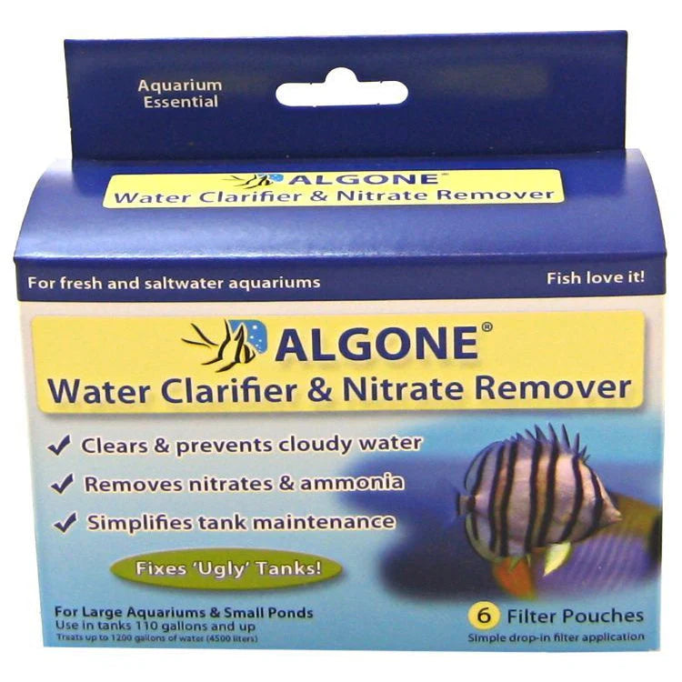 **Ships for 99 Cents!**Algone Water Clarifier & Nitrate Remover, Over 110 Gallons – PetPhenom