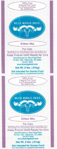 Ugh! Blue Ridge Beef Recalls Blue Ridge Beef Kitten Mix Due to Salmonella Contamination | FDA