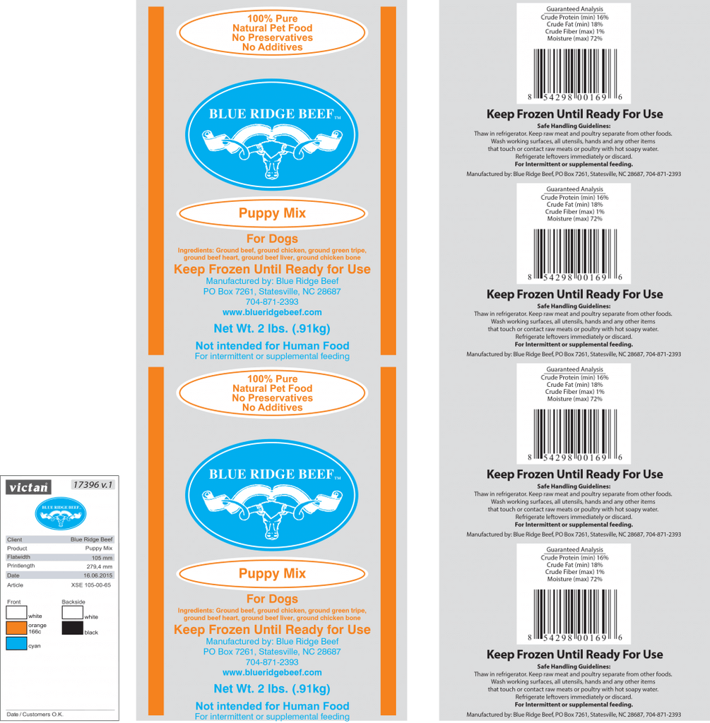 Ugh! Blue Ridge Beef Issues Voluntary Recall of Blue Ridge Beef Puppy Mix and Kitten Mix Due to Salmonella & Listeria Contamination | FDA
