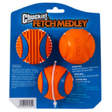 Chuckit Fetch Medley Balls Gen Three Dog Toy, 3 count-Dog-Chuckit!-PetPhenom
