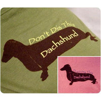 26 Bars & a Band Don't Dis This Dachshund Identi-tees - Small - Pink (P)-Dog-26 Bars & a Band-PetPhenom