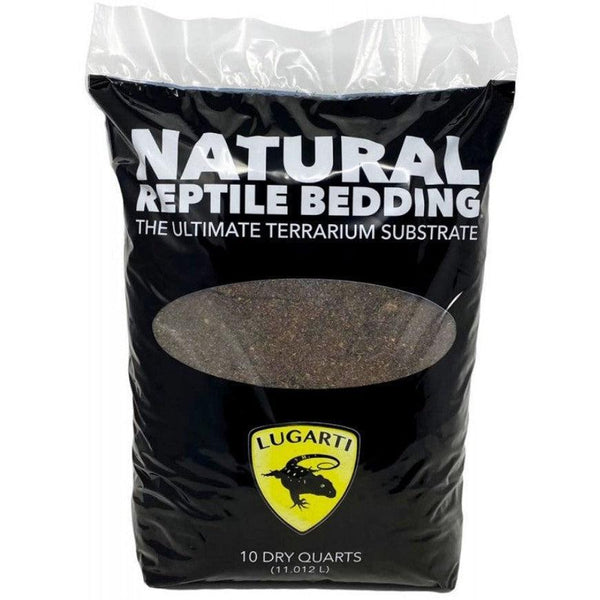 Lugarti Natural Reptile Bedding Ultimate Terrarium Substrate, 10 quart