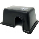 Lugarti Reptile Hide Box Black, X-Small - 1 count