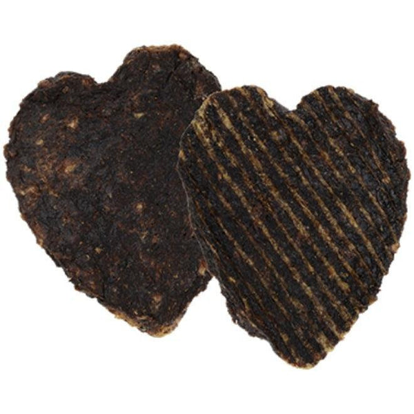 Jones Naturals Heart Shaped Beef Woofers Dog Treat, 18 count (9 x 2 ct)