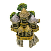 Blue Ribbon Exotic Environments Tree House Village Ornament, 1 count