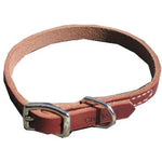 Circle T Latigo Town Dog Collar, 10"L x 3/8"W