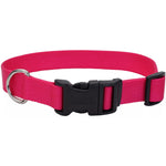 Coastal Pet Adjustable Dog Collar with Plastic Buckle Flamingo, 8-12"L x 3/8"W