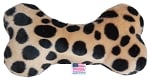 Mirage Pet Products Bone Dog Toy, 6-inch-Dog-🎁 Special Offer Included!-Brown Leopard-PetPhenom