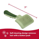 Safari Self-Cleaning Slicker Brush for Cats, 1 count-Cat-Safari-PetPhenom