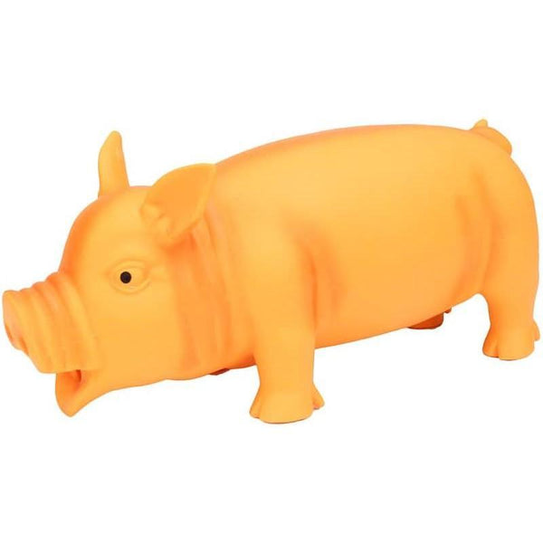 Coastal Pet Rascals Latex Grunting Pig Dog Toy Orange, 1 count-Dog-Coastal Pet-PetPhenom