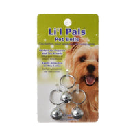 Lil Pals Pet Bells Silver for Puppies and Toy Dog Breeds, 18 count (6 x 3 ct)