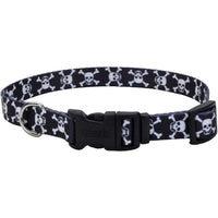 Coastal Pet Styles Adjustable Dog Collar Skulls, 14-20"L x 3/4"W-Dog-Coastal Pet-PetPhenom