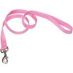 Coastal Pet Single-Ply Nylon Dog Leash Bright Pink, 6 feet x 3/4"W-Dog-Coastal Pet-PetPhenom