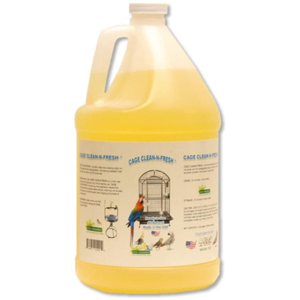 AE Cage Company Cage Clean n Fresh Cage Cleaner Fresh Peppermint Scent, 2 gallon (2 x 1 gal)