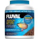 Fluval Tropical Fish Food Medium Sinking Pellets, 5.29 oz-Fish-Fluval-PetPhenom