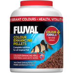 Fluval Color Enhancing Fish Food Small Sinking Pellets, 3.17 oz-Fish-Fluval-PetPhenom