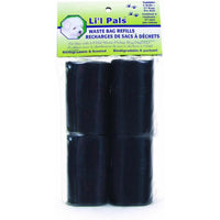 Lil Pals Standard Waste Bag Refill Black, 4 count-Dog-Lil Pals-PetPhenom