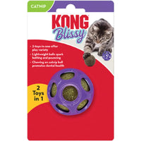 KONG Blissy Moon Catnip Ball Toy for Cats, 1 count-Cat-KONG-PetPhenom