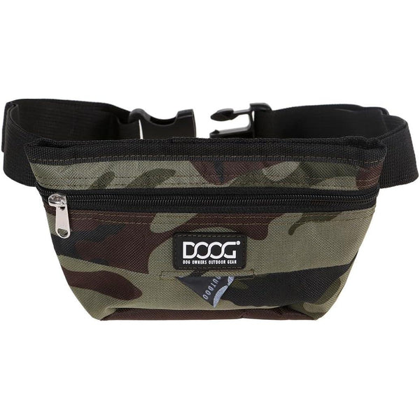 DOOG Treat and Training Pouch with Hinge Closure Large Camo 2.78" x 7.87" x 4.72"