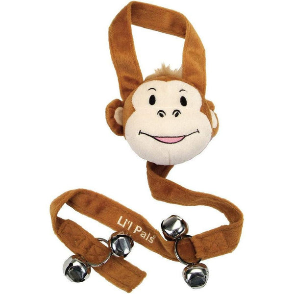 Lil Pals Potty Training Bells for Dogs Monkey, 1 count-Dog-Lil Pals-PetPhenom