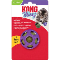 KONG Blissy Moon Ball With Paw Ball Catnip Toy for Cats, 1 count-Cat-KONG-PetPhenom