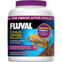 Fluval Cichlid Medium Sinking Pellets, 5.29 oz-Fish-Fluval-PetPhenom