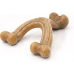 Nylabone Gourmet Style Wishbone Dog Chew Toy Chicken Flavor Large, 1 count-Dog-Nylabone-PetPhenom