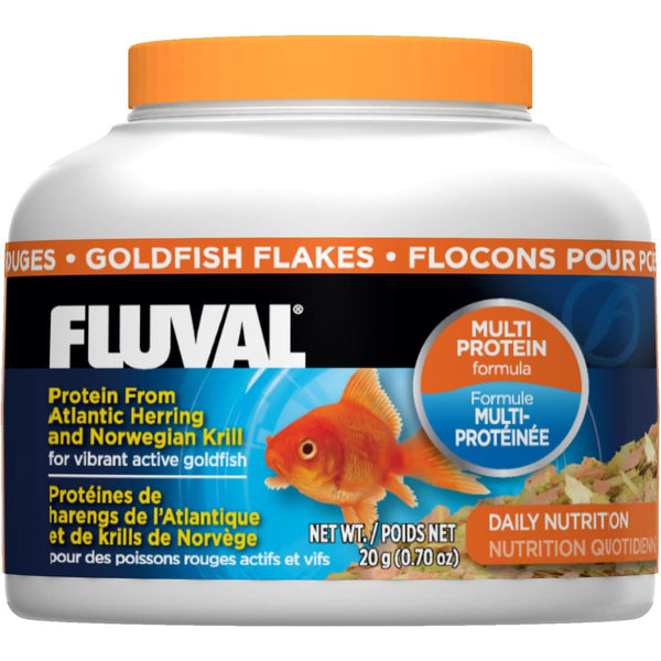 Fluval Goldfish Flakes for Daily Nutrition, 0.70 oz-Fish-Fluval-PetPhenom