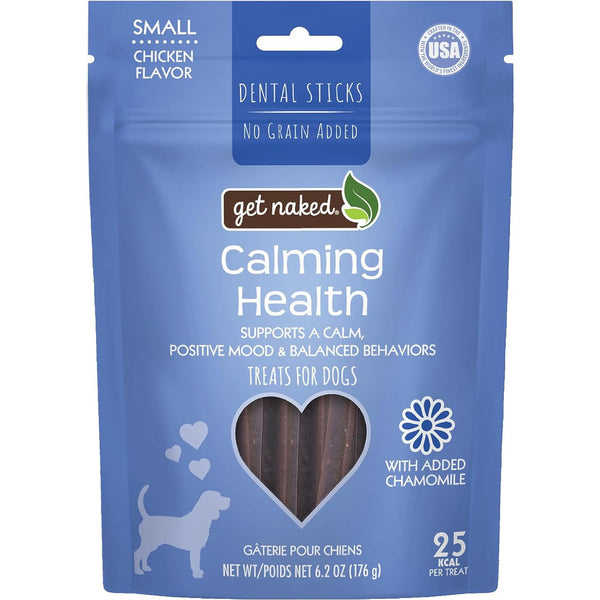 Get Naked Calming Health Dental Sticks Chicken Flavor Small, 6.2 oz-Dog-Get Naked-PetPhenom