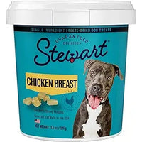 Stewart Freeze Dried Chicken Breast Treat Resealable Pouch, 11.5 oz-Dog-Stewart-PetPhenom