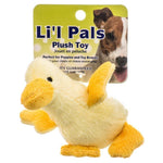 Lil Pals Ultra Soft Plush Duck Dog Toy, 6 count
