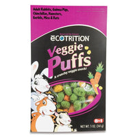 8 in 1 Ecotrition Veggie Puff Small Animal Treats 5oz-Small Pet-8 in 1-PetPhenom