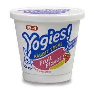 8 in 1 Yogies Fruit Flavor- Rabbit 3.5oz-Small Pet-8 in 1-PetPhenom