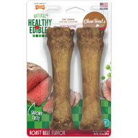 Nylabone Healthy Edibles Chews Roast Beef Souper, 2 count-Dog-Nylabone-PetPhenom