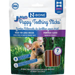 N-Bone Jumbo Puppy Teething Sticks Pumpkin Flavor, 7 count-Dog-N-Bone-PetPhenom