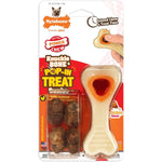 Nylabone Power Chew Knuckle Bone and Pop- In Treat Toy Combo Chicken Flavor X-Small, 4 count-Dog-Nylabone-PetPhenom