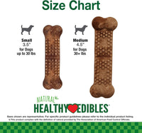 Nylabone Healthy Edibles Meaty Center Chews Beef Small, 4 count-Dog-Nylabone-PetPhenom