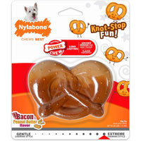 Nylabone Power Chew Knot-Stop Fun Chew Bacon and Peanut Butter Small/Regular, 1 count-Dog-Nylabone-PetPhenom