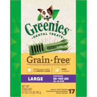 Greenies Grain Free Dental Treat Large, 27 oz-Dog-Greenies-PetPhenom