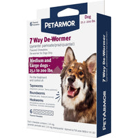 PetArmor 7 Way De-Wormer for Medium to Large Dogs 25-200 Pounds, 2 count-Dog-PetArmor-PetPhenom