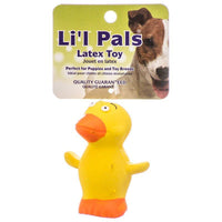 Lil Pals Latex Duck Dog Toy, 12 count