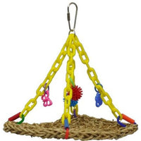 AE Cage Company Happy Beaks Hanging Vine Mat for Small Birds, 1 count-Bird-A&E Cage Company-PetPhenom
