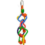 AE Cage Company Happy Beaks Plastic Rings and Blocks Bird Toy, 1 count-Bird-A&E Cage Company-PetPhenom