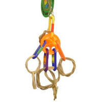 AE Cage Company Happy Beaks UFO Bird Toy, 1 count-Bird-A&E Cage Company-PetPhenom